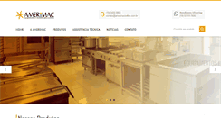 Desktop Screenshot of amerimaconline.com.br